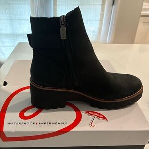 Blondo Waterproof Black Nubuck Women's Boots